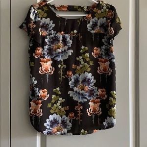 LOFT Floral Blouse
